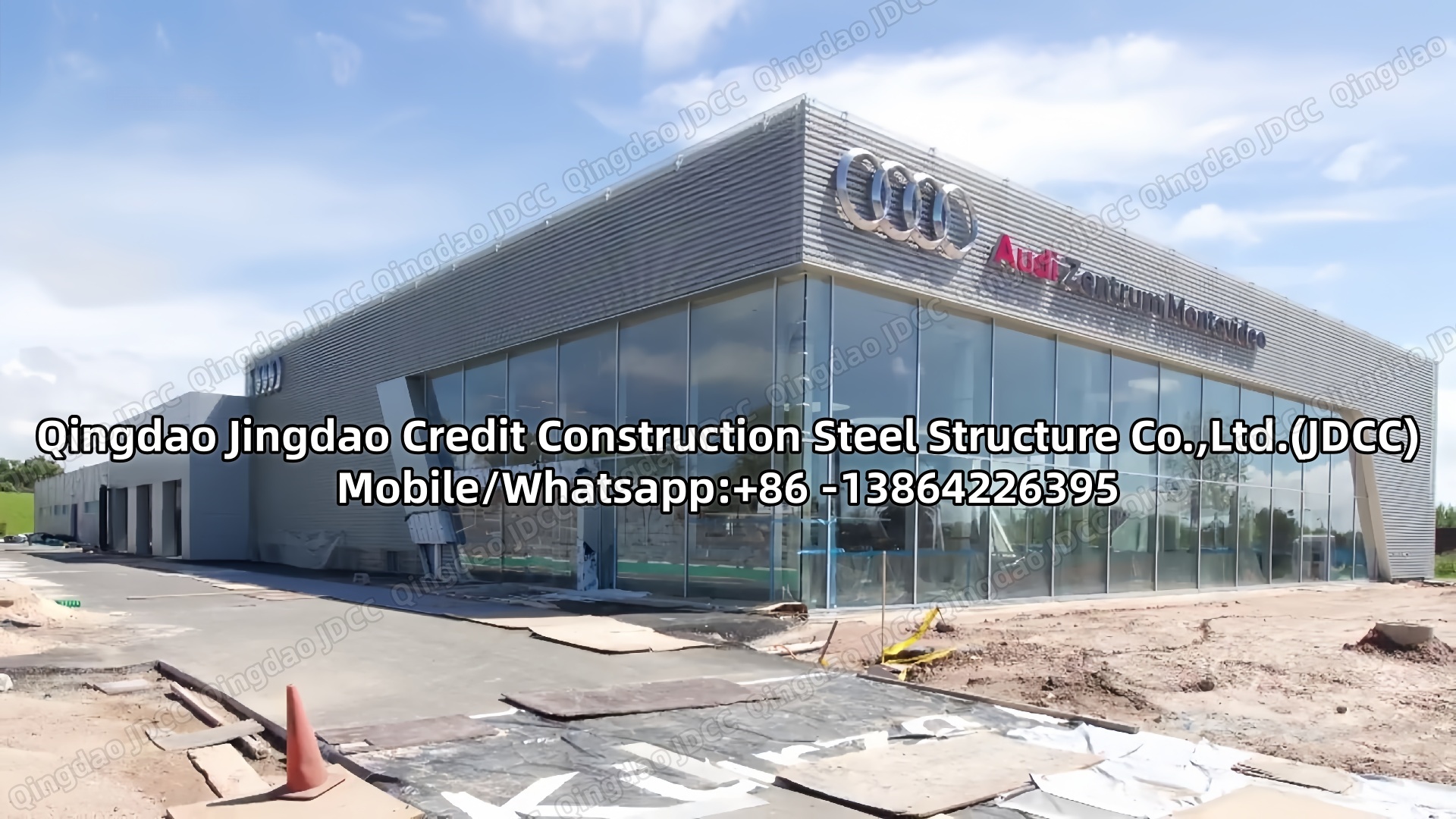 Проект современного шоурума Audi 4S JDCC, Уругвай